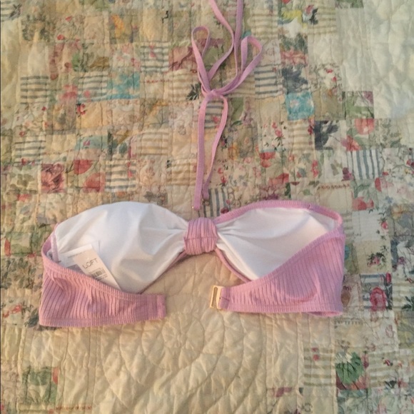NWT | LOFT Beach Bandeau Bikini Top!! - Picture 7 of 9